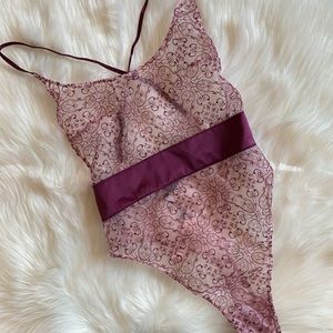 Victoria’s Secret mesh sheer body suit XS